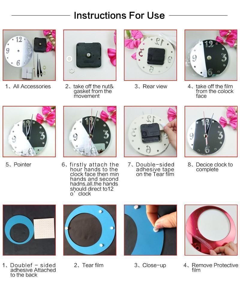 3D DIY Clock - Square