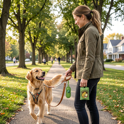 Eco-Friendly Biodegradable Waste Bags & Dispenser