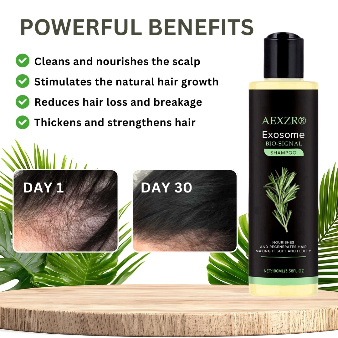 AEXZR® Exosome Bio-Signal Revitalizing Shampoo