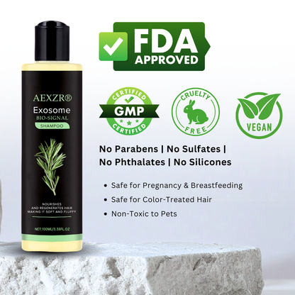 AEXZR® Exosome Bio-Signal Revitalizing Shampoo