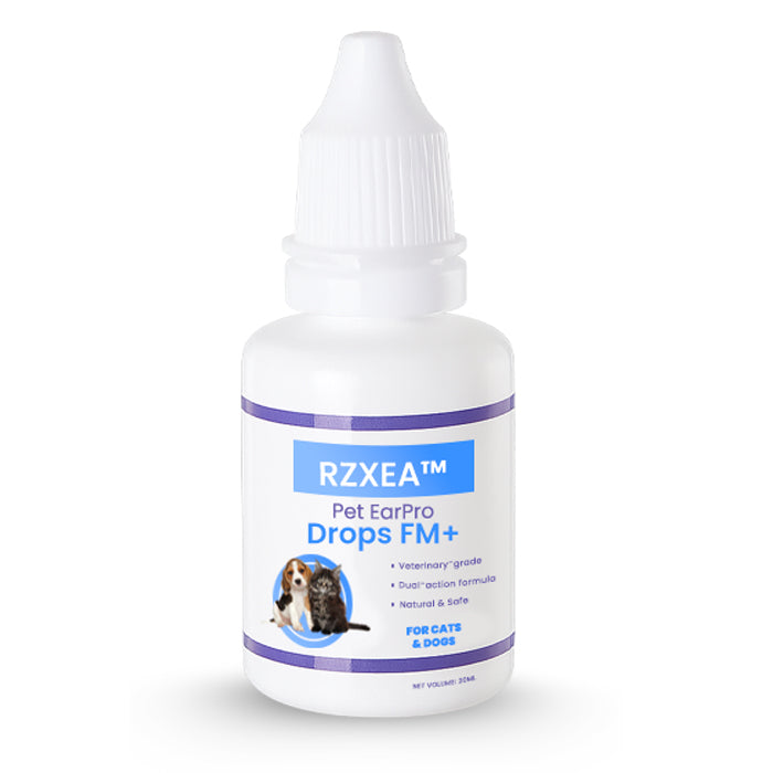✨RZXEA™ Pet EarPro Drops FM+| Vet-Grade Relief for Mites, Yeast & Odor ✨