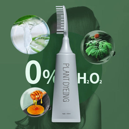 📢📢50% OFF !! ⏰Plant-Based Comb Hair Dye